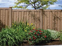 <b>Gold Cedar Ashland Simtek Fence</b>